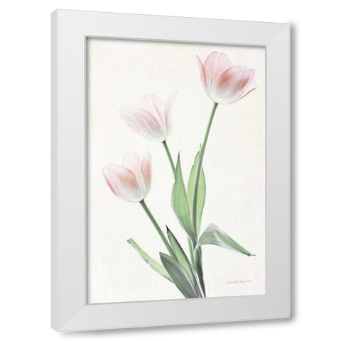 Light and Bright Floral I White Modern Wood Framed Art Print by Urquhart, Elizabeth