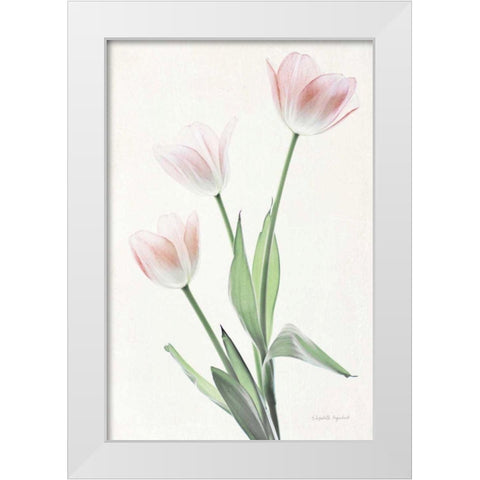 Light and Bright Floral I White Modern Wood Framed Art Print by Urquhart, Elizabeth