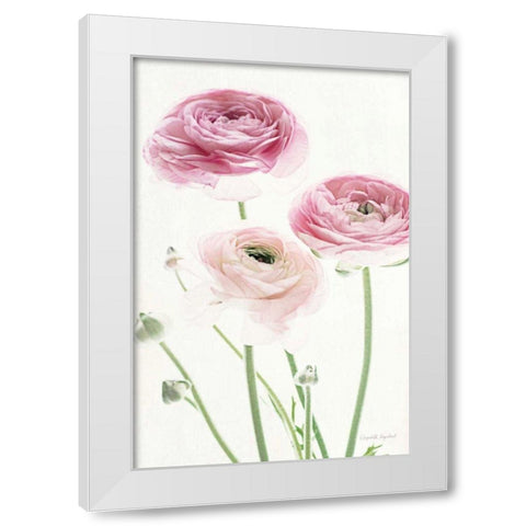Light and Bright Floral VI White Modern Wood Framed Art Print by Urquhart, Elizabeth