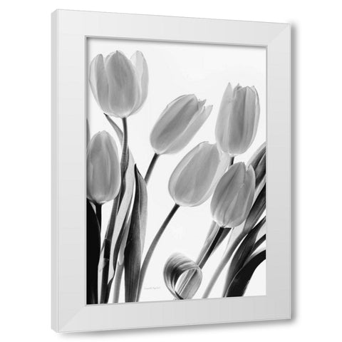 Shadows and Light I White Modern Wood Framed Art Print by Urquhart, Elizabeth