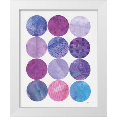 Kitchen Garden Dots II White Modern Wood Framed Art Print by Averinos, Melissa
