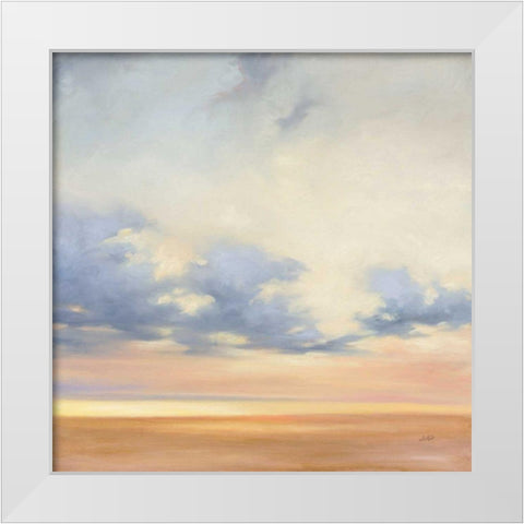 Follow the Leader White Modern Wood Framed Art Print by Purinton, Julia