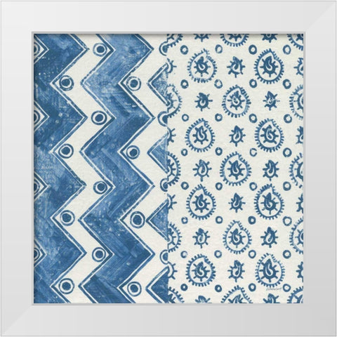 Windjammer I White Modern Wood Framed Art Print by Lovell, Kathrine