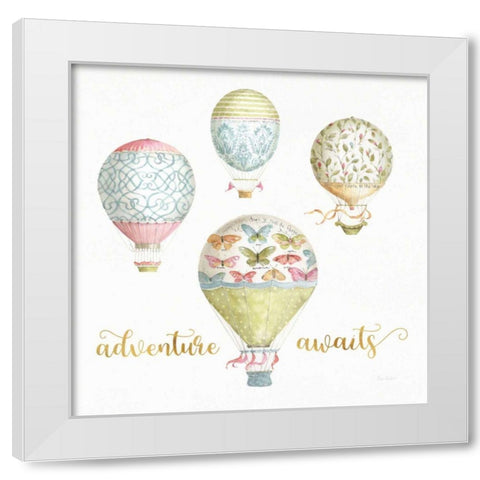Beautiful Romance XXI White Modern Wood Framed Art Print by Audit, Lisa