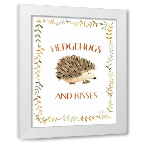 Woodland Whimsy X White Modern Wood Framed Art Print by Marshall, Laura