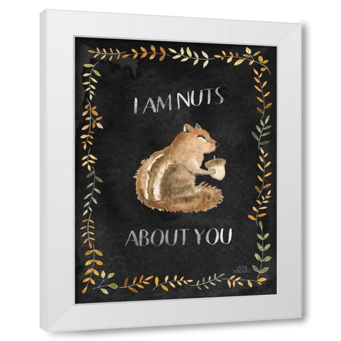Woodland Whimsy IX Black White Modern Wood Framed Art Print by Marshall, Laura