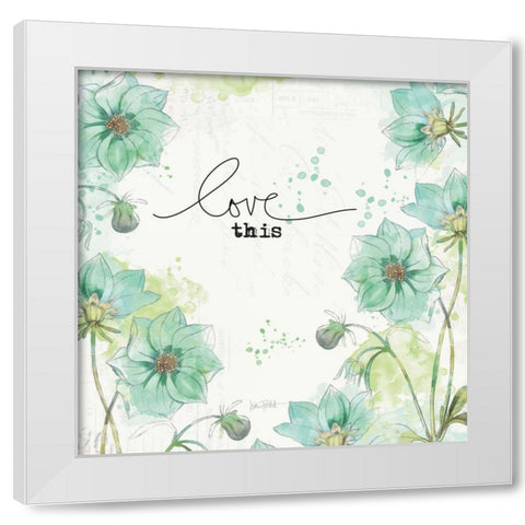 Dream and Faith III White Modern Wood Framed Art Print by Pertiet, Katie