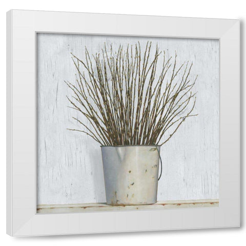 Early Spring White Modern Wood Framed Art Print by Wiens, James