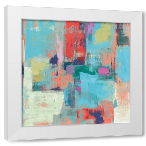 Bright Reflections Crop White Modern Wood Framed Art Print by Vassileva, Silvia