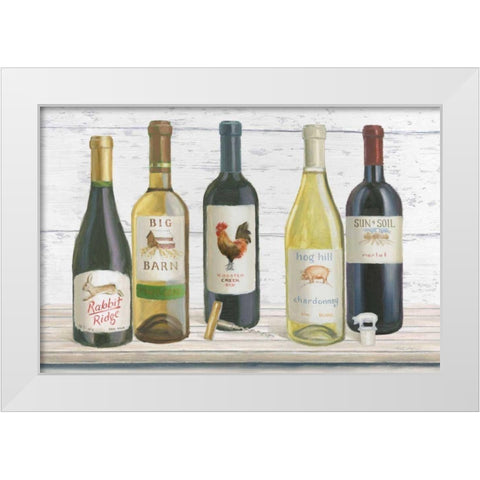 Vintners Recess I White Modern Wood Framed Art Print by Adams, Emily