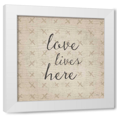 Country Collage VIII White Modern Wood Framed Art Print by Pela Studio