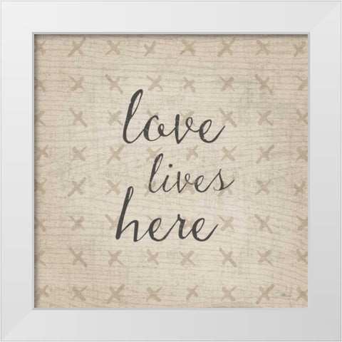Country Collage VIII White Modern Wood Framed Art Print by Pela Studio
