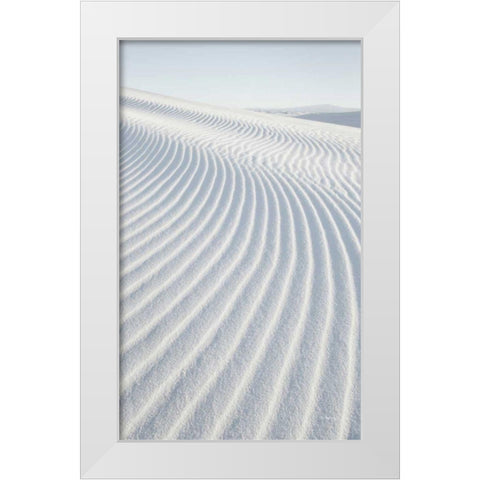 White Sands I no Border White Modern Wood Framed Art Print by Audit, Lisa