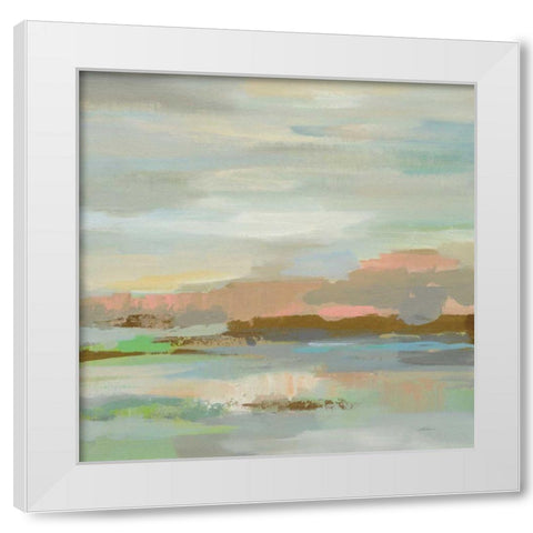 Spring Desert I v2 White Modern Wood Framed Art Print by Vassileva, Silvia
