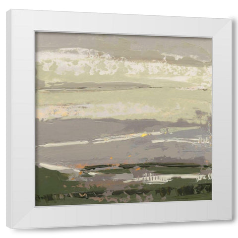 Soft Day II White Modern Wood Framed Art Print by Dowling, Grainne