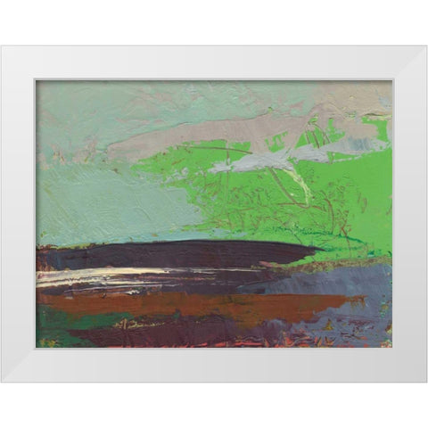 Ceide Study XIII White Modern Wood Framed Art Print by Dowling, Grainne