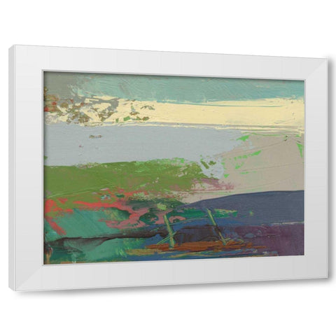 Ceide Study XIV White Modern Wood Framed Art Print by Dowling, Grainne