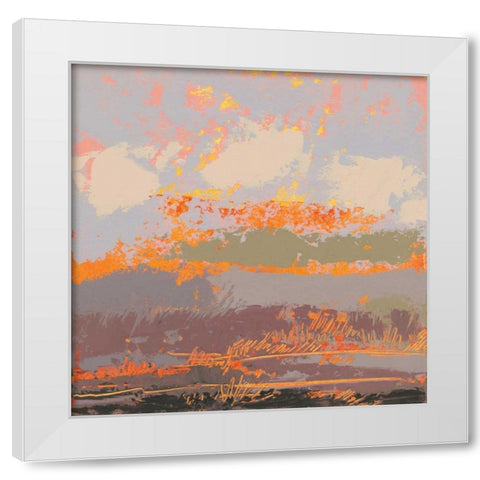 Soft Day III White Modern Wood Framed Art Print by Dowling, Grainne