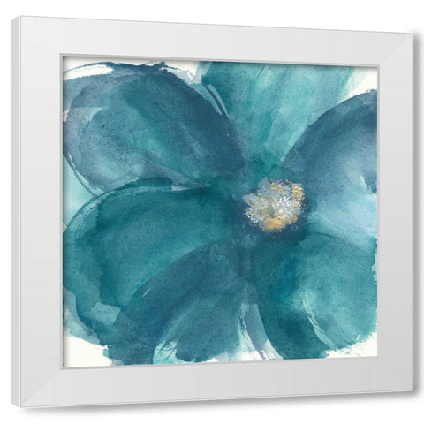Bloom Beauty I White Modern Wood Framed Art Print by Paschke, Chris