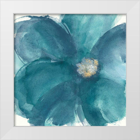 Bloom Beauty I White Modern Wood Framed Art Print by Paschke, Chris