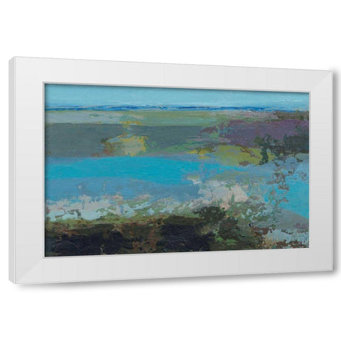 Killala Bay IV White Modern Wood Framed Art Print by Dowling, Grainne