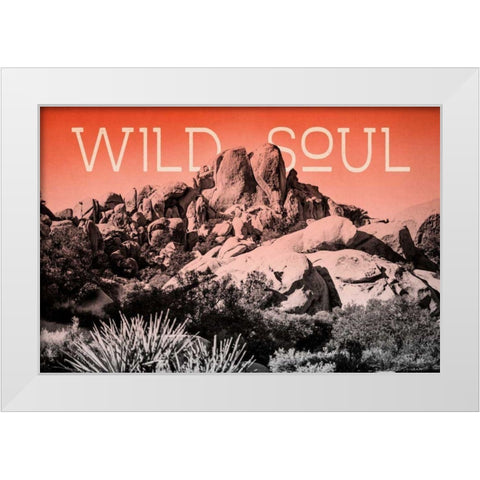 Ombre Adventure II Wild Soul White Modern Wood Framed Art Print by Urquhart, Elizabeth
