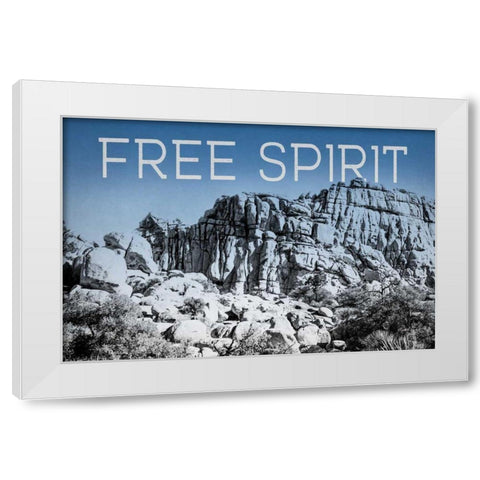 Ombre Adventure VI Free Spirit White Modern Wood Framed Art Print by Urquhart, Elizabeth