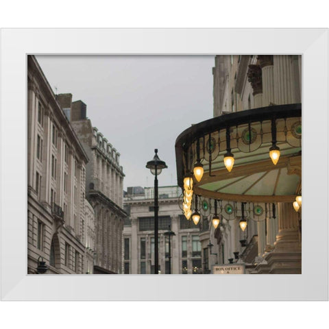 Palladium White Modern Wood Framed Art Print by Bevan, Keri