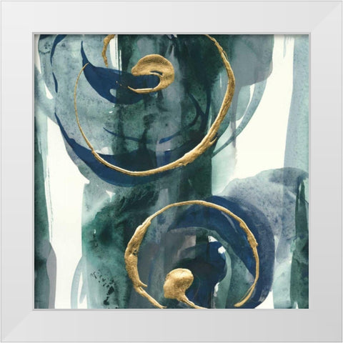 Jasper I White Modern Wood Framed Art Print by Paschke, Chris
