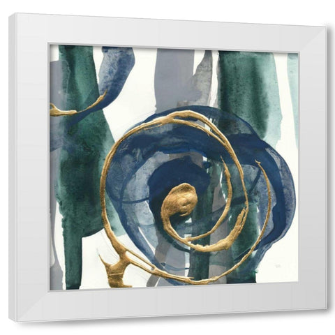 Jasper II White Modern Wood Framed Art Print by Paschke, Chris