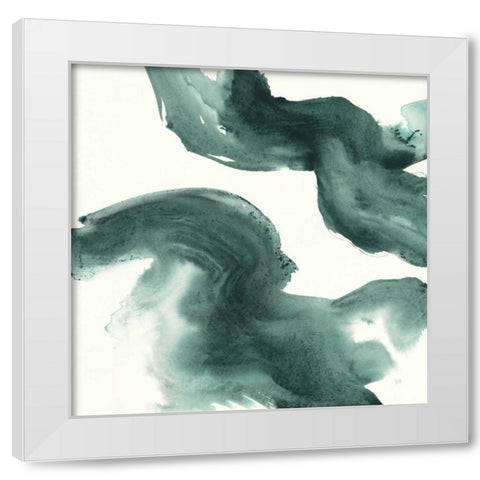 Jasper Wash II White Modern Wood Framed Art Print by Paschke, Chris