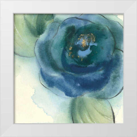 Wannabe Poppies I White Modern Wood Framed Art Print by Paschke, Chris