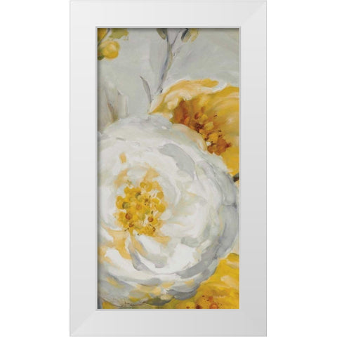 Sunshine XV White Modern Wood Framed Art Print by Audit, Lisa