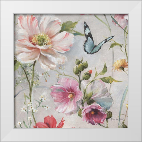 Antique Garden II White Modern Wood Framed Art Print by Audit, Lisa