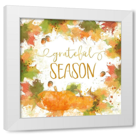 Harvest Splash II White Modern Wood Framed Art Print by Pertiet, Katie
