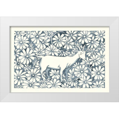 Farm Life III White Modern Wood Framed Art Print by Thomas, Miranda