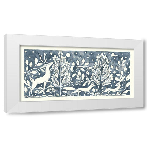 Forest Life IX White Modern Wood Framed Art Print by Thomas, Miranda