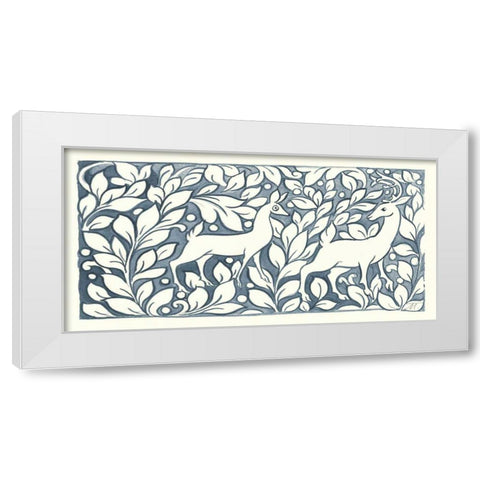 Forest Life X White Modern Wood Framed Art Print by Thomas, Miranda