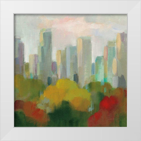 NYC Central Park I White Modern Wood Framed Art Print by Vassileva, Silvia