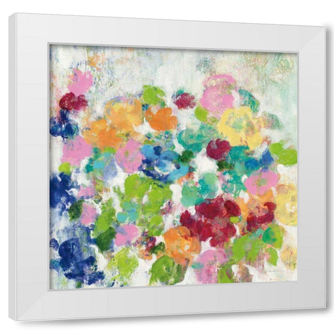Hydrangea Bouquet III White Modern Wood Framed Art Print by Vassileva, Silvia