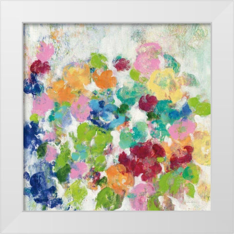 Hydrangea Bouquet III White Modern Wood Framed Art Print by Vassileva, Silvia