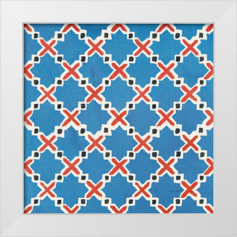 Coastal Catch Step 02B White Modern Wood Framed Art Print by Tavoletti, Anne