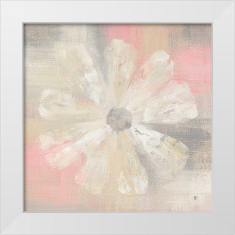 Nimbus Bloom I White Modern Wood Framed Art Print by Studio Mousseau
