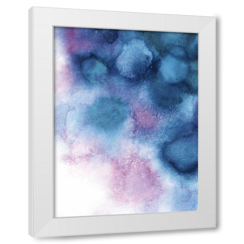 Nebula II White Modern Wood Framed Art Print by Urban, Mary