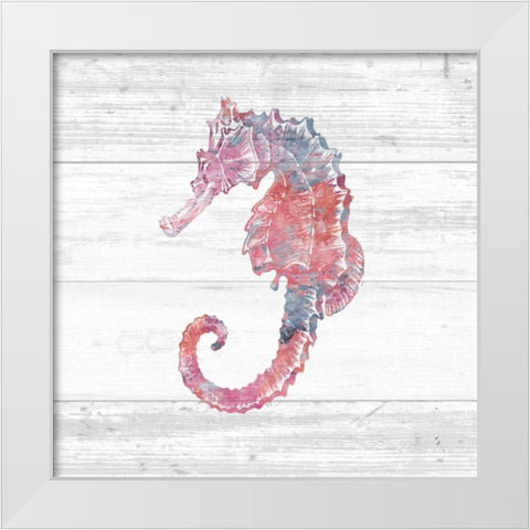 Ocean Life III White Modern Wood Framed Art Print by Adams, Sarah