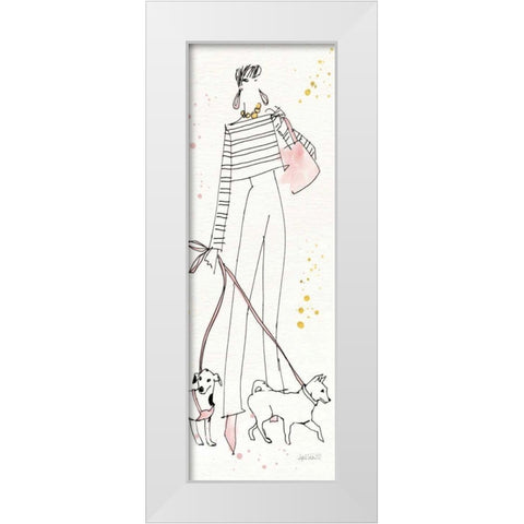 Fashion Feet VII Crop White Modern Wood Framed Art Print by Tavoletti, Anne
