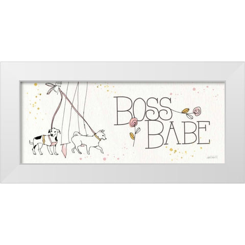 Fashion Feet XI White Modern Wood Framed Art Print by Tavoletti, Anne