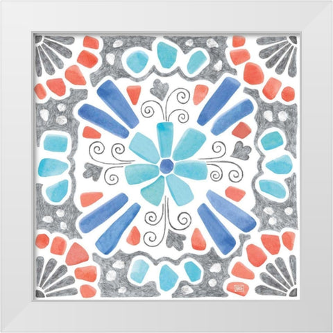 Coastal Sea Life VIII White Modern Wood Framed Art Print by Grove, Beth