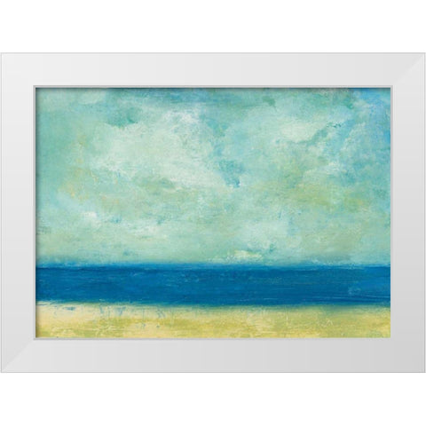 On the Cape IV White Modern Wood Framed Art Print by Warrick, Cheryl