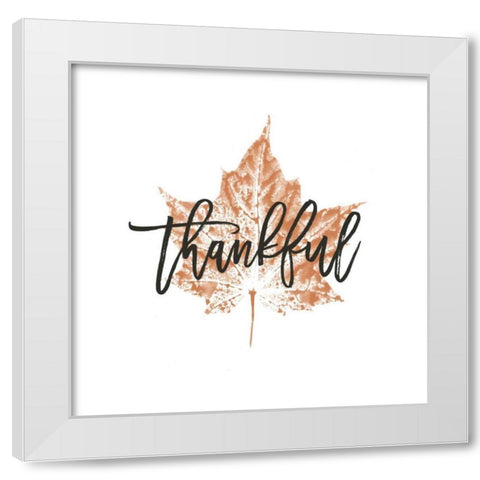 Harvest Sentiments VI White Modern Wood Framed Art Print by Hershey, Moira